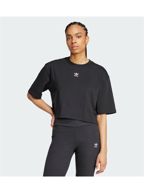 ess crop tee ADIDAS ORIGINAL | IW5706BLACK